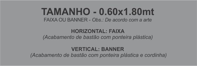 BANNERS e FAIXAS em LONA 440g - Impressão de alta resolução