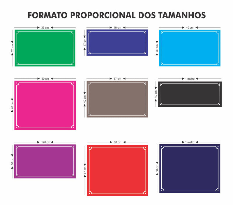 PLACAS DE PVC 2mm - P/ Lojas, Vende, Aluga, Sinalização, Decorativas e Educaticas